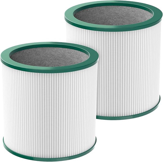 Future Way 2-Pack TP01 TP02 Filter Replacement Kit for Dyson Pure Cool Air Purifier, H13 True HEPA Filter, Replace Part 968126-03
