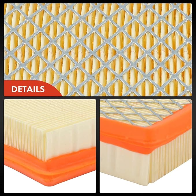 A-Premium 2-PC Engine Air Filter Compatible with Nissan & Infinit Models - Rogue, Sentra, 300ZX, Juke, FX35, FX37, FX50, M56, Q50, Q60, Q70, Q70L, QX70
