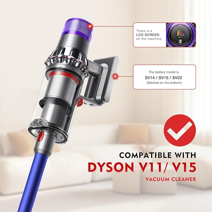Dust Bin Sealing Ring Compatible with Dyson V11 V15 SV14 SV15 SV22 Vacuum Cleaner Canister Replacement Part Sealing Ring Assembly