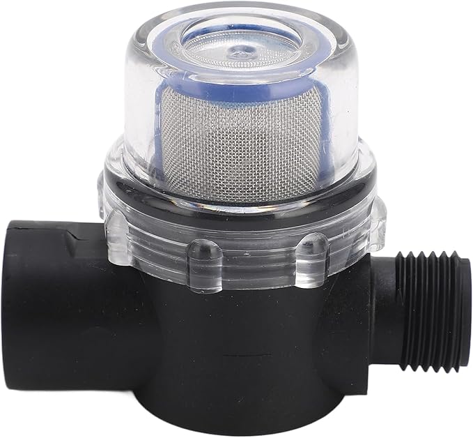 1/2 in. Water Pump Strainer 14, Effective Filtration, Easy to Install, Female Threaded Inline Filter, Plastic Construction for Oil System