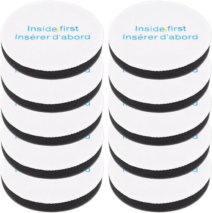 Power Speed Vacuum Filters Replacement for Eureka NEU182A, NEU182B, NEU280, NEU180, NEU181, NEU188, NEU202 Bagless Upright Vacuum Cleaner, Part E0202 (10 Pack)
