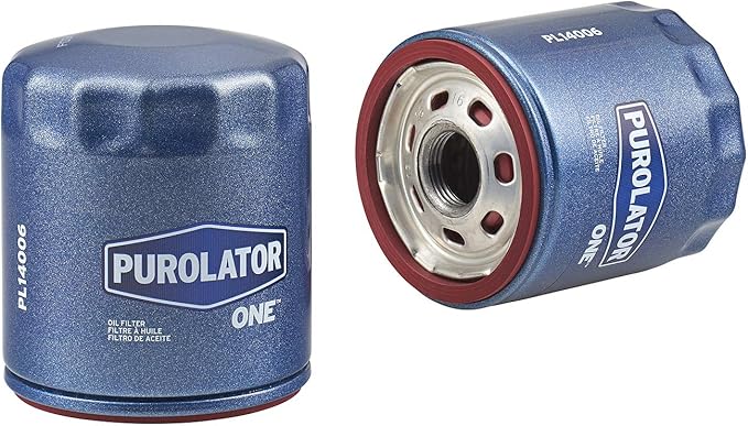 Purolator PL14006 PurolatorONE Advanced Engine Protection Spin On Oil Filter Compatible With Chevrolet Silverado 1500, Tahoe, Suburban 1500, Silverado 2500 HD, Corvette, GMC Yukon and Sierra 1500