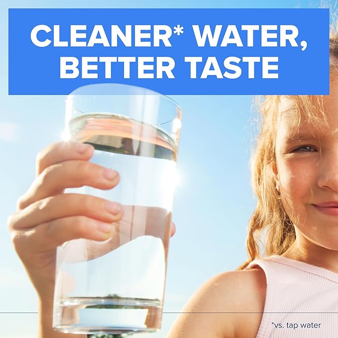 Brita Standard Water Filter for Pitchers and Dispensers, BPA-Free, Reduces Copper, Cadmium and Mercury Impurities, Lasts Two Months or 40 Gallons, Includes 4 Filters for Pitchers