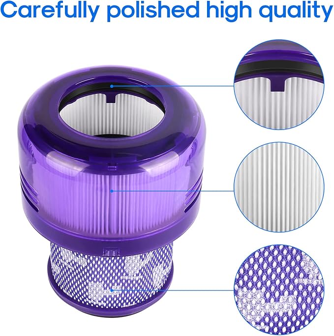 Dyson V11 Outsize HEPA Replacement Filters - 2 Pack for V11 Outsize, Absolute+
