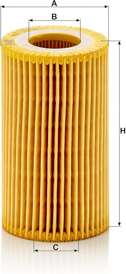 Mann Filter HU 7010 z Cartridge Oil Filter Replacement Compatible With Mercedes-Benz Sprinter 2500, Sprinter 3500, Sprinter 3500XD