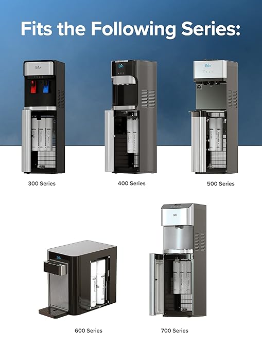 Brio Water Cooler Filter - Sediment - Compatible with Brio 300, 400, 500, 600, 700 Series - Easy Twist-On Replacement - 1 Count