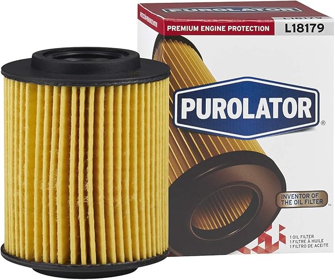 Purolator L18179 Premium Engine Protection Cartridge Oil Filter Compatible With 2020-2024 Kia Telluride, 2019-2020 Kia Sorento 2019-2020 and 2020-2025 Hyundai Palisade