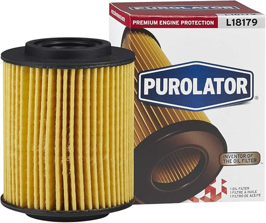 Purolator L18179 Premium Engine Protection Cartridge Oil Filter Compatible With 2020-2024 Kia Telluride, 2019-2020 Kia Sorento 2019-2020 and 2020-2025 Hyundai Palisade