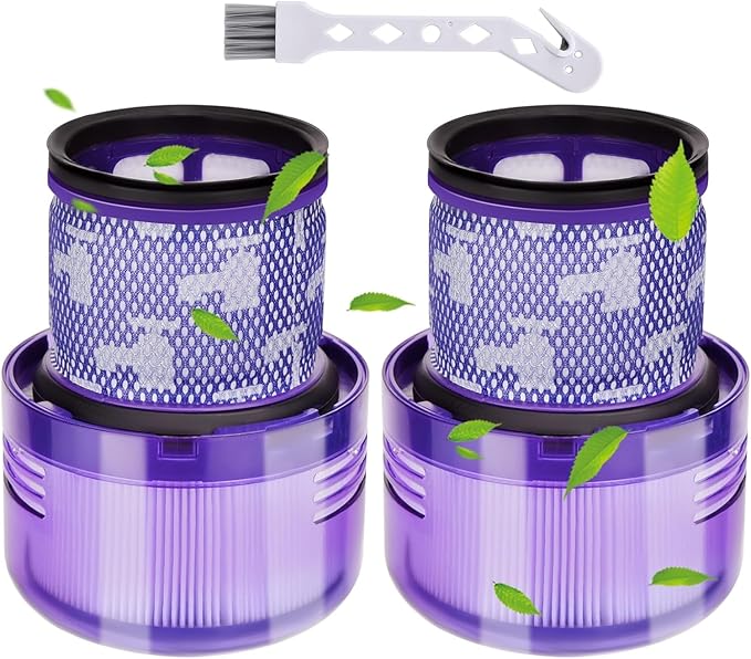 2 Pack Outsize Filter Replacement for Dyson V11 Outsize, SV29, SV16 Vacuum attachment for Dyson V11 Outsize Origin/Plus/Outsize+/Absolute+ Vacuum Cleaner, Compare to Part 970422-01