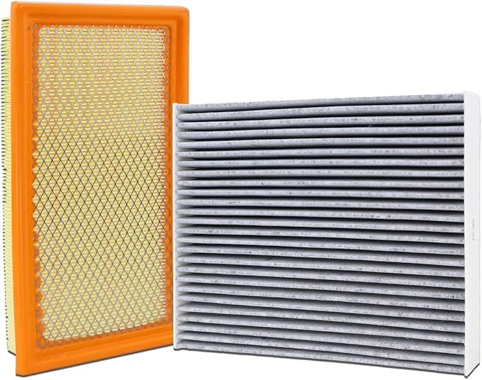 FA1884 Engine Air Filter and FP89 Cabin Air Filter kit Compatible with 2020-2025 Explorer 2.3L 3.0L 2020-2025 Aviator 3.0L 2020-2023 Aviator 3.0L Hybrid Replaces 7C3Z9601A JX6Z19N619BA