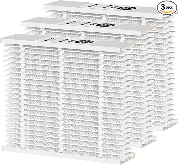 EXPXXFIL0020 Expandable Air Filter Media Replacement Compatible with Bryant/Carrier EZ-FLEX EXPXXFIL0020 heating and cooling system, MERV 13, Pack of 3