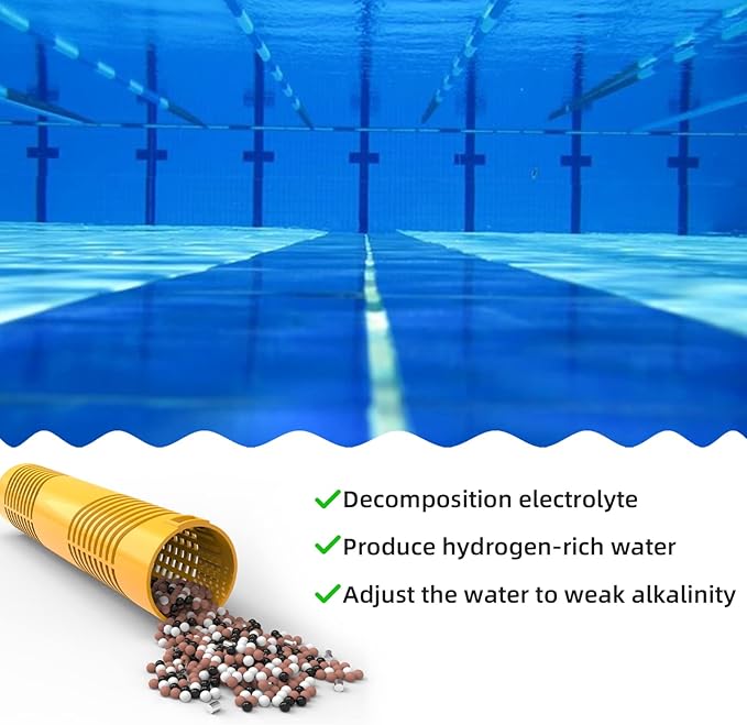 ROYOR Spa Mineral Sticks for Hot Tub Supplies, Hot Tub Mineral Stick Inserts Filter Cartridge - 2 Pack