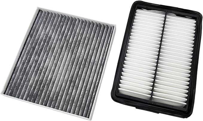 Cabin & Engine Air Filter for VELOSTER (2019-2021) SOUL (2020-2024) KONA (2018-2023)