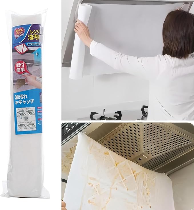 Disposable range Hood Filters Sheets,Nonwoven oil filter paper,hood filters for kitchen,Flame retardant high temperature filter fabric (46 * 1000CM)
