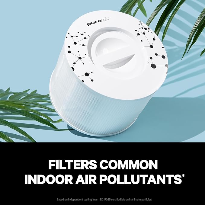 PuroAir 240 Replacement Filter - Genuine Puro Air 240 Filter Replacement - Official PuroAir Air Purifier HEPA Filter with CarbonTech Filters 99.9% of Pollen, Dust, Pet Dander, Smoke, Odors (2PK)