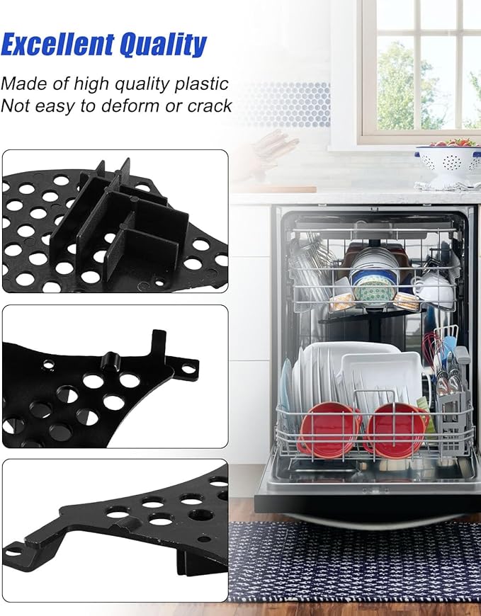 807111601 Dishwasher Sump Cover and Filter Inlet Pump Plate Fit for Frigidaire Kenmore Dishwasher Model Replace 3019126 AP5788710 PS8747095 EAP8747095