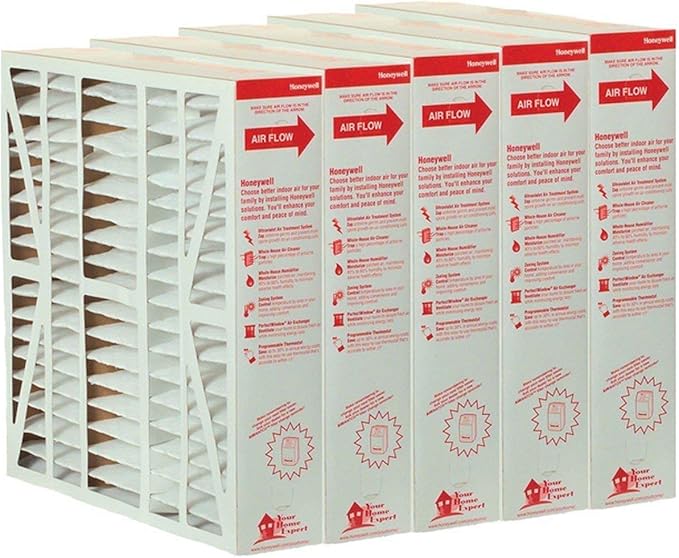 Honeywell FC100A1037-5 20" x 25" Merv 11 Filter Media (Pack of 5)