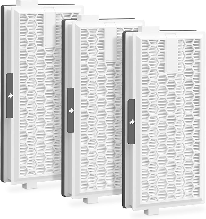 3 Packs HEPA Replacement Filters Compatible with AirClean SF-HA 50 HEPA Filter for Vacuum Model # S4, S5, S6, S8, S8000, S8999, S6000, S6999, S5000, S5999, S4000, S4999, Complete C2 & C3