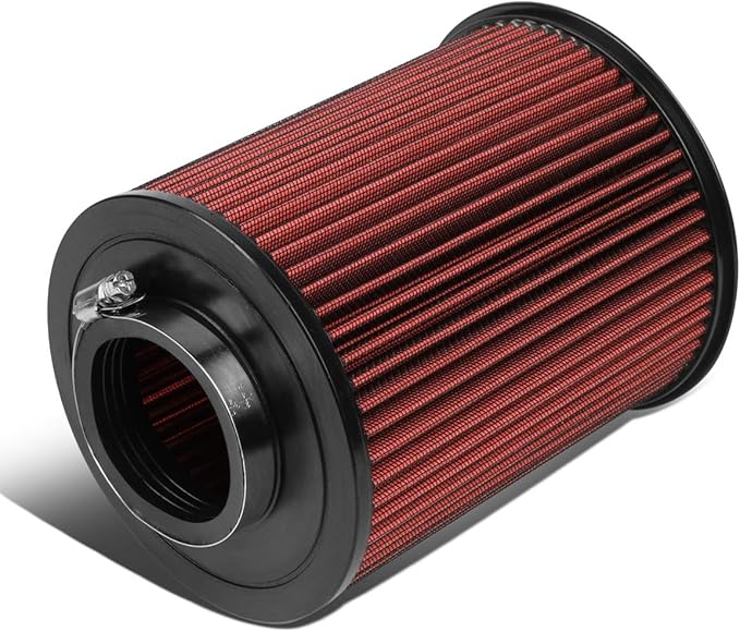 DNA Motoring AFPN-228-RD Clean Air Washable Drop In Panel Air Filter Enhance Engine Performance [Compatible with 13-19 Ford Escape / 07-18 Focus / 14-16 Transit Connect / 15-19 MKC ]