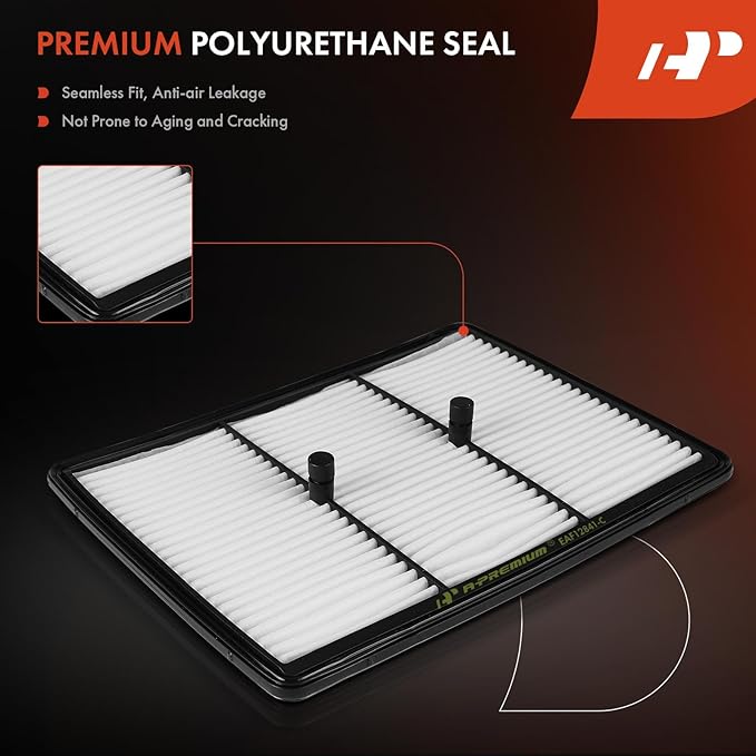 A-Premium Engine Air Filter Compatible with Hyundai Ioniq 2017-2022 & Kia Niro 2017-2024, 1.6L, Replace# 28113-G2100, 28113G2100