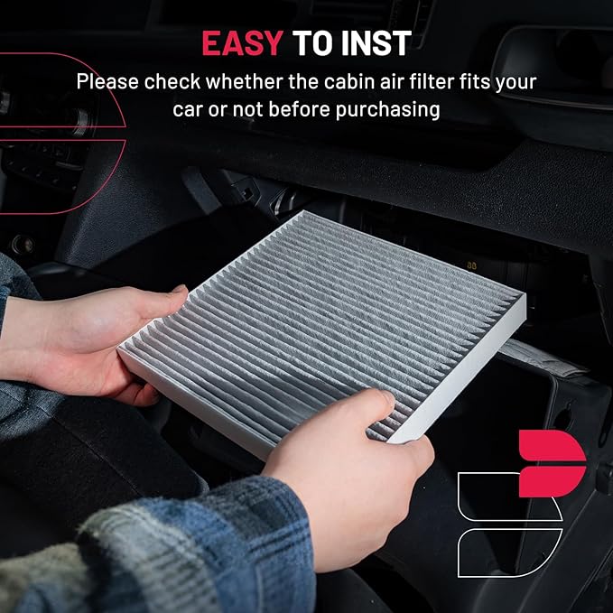 BDFHYK CF11181 Cabin Air Filter with Activated Carbon Compatible with Cadillac 2006-2009 XLR, Compatible with Chevy 2006-2013 Corvette