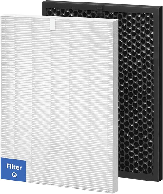 5510 5520 Replacement Filter Q Compatible with Winix 5510 and 5520 Air Purifier, Includes H13 Filter and Carbon Filter, Part# 1712-0123-00