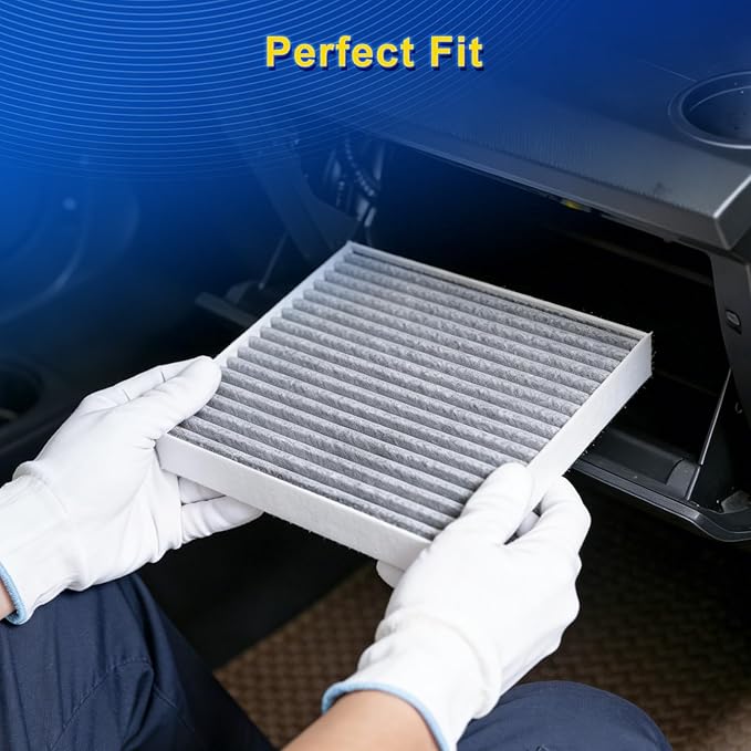 Cabin & Engine Air Filter Kit Fits 2021-2026 Santa/Sorento/K5, 2020-2026 Sonata, 2022-2026 Tucson, 2023-2026 Sportage (Not Fit Hybrid)