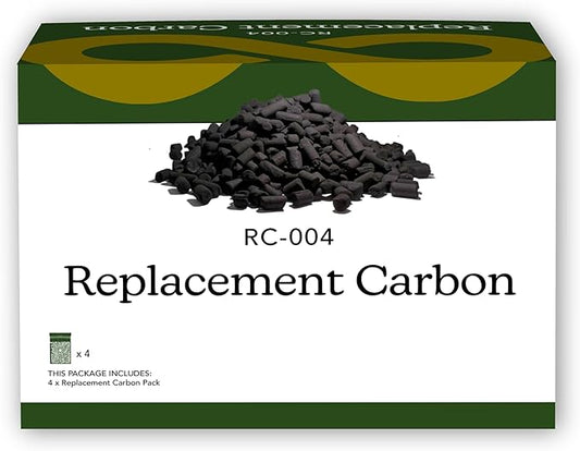 FoodCycler Carbon Filter Replacement 4-Pack for Eco 3 & Eco 5 - Eliminate Odors & Maintain Performance - Odor Control, Food Waste Disposal, Long-Lasting Carbon Filter, Easy to Install