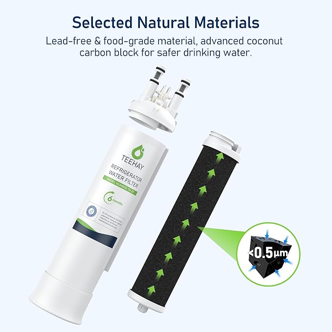 PWF-1 FPPWFU01 Water Filter & PureAir Ultra II PAULTRA2 Air Filter Combo, Compatible with Frigidaire FRIGCOMBO13, FRSS26L3AF, FRSS2333AS, FRSC2333AS, FRSS2323AB, 1 Combo