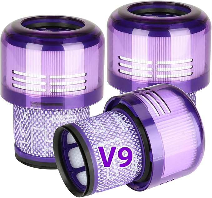 V9 SV18 Filter Replacement for Dyson V9 Motorbar Cordless Vacuum & Digital Slim SV18, Part No. 970612-01