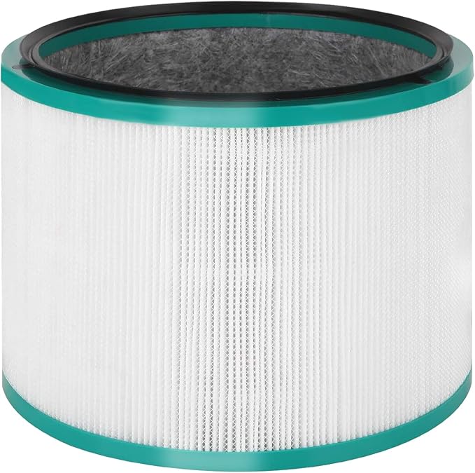 Air Purifier Filter Replacement for Dyson HP01 HP02 DP01 DP02 Desk Air Purifiers, Funmit 360° Combi Carbon Filter Fit for Dyson Pure Hot Cool Link Air Purifier, Part # 968125-03
