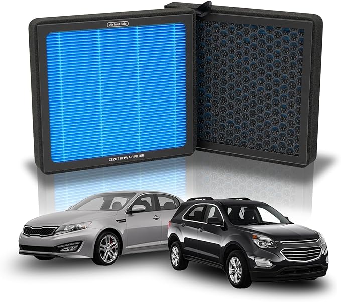 Cabin Air Filter, for Chevy Captiva Sport, Equinox, Terrain, GMC Terrain, Hyundai Azera, Santa Fe, Sonata, Kia Cadenza, Optima, Sedona, Saturn Captiva Sport (CF11819)
