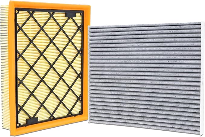 CA11480 Engine Air Filter and CF11775 Cabin Air Filter kit Compatible with 2015-2024 Ford Edge 2013-2020 Fusion 2013-2020 Lincoln MKZ 2016-2018 MKX Replaces PA6272 DG9Z-19N619-A