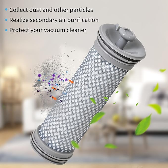 8 Pack Replacement filter kit for Tineco A10/A11 Hero, A10/A11 Master & PURE ONE S11/S12/X, PWRHERO11 Snap Cordless Vacuums, 4 pack pre filters & 4 pack post filters