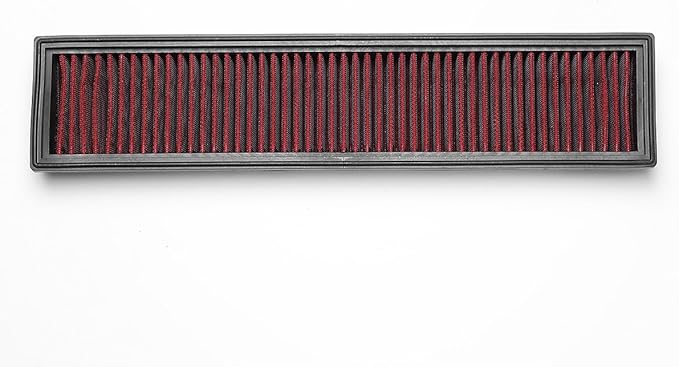 DNA Motoring AFPN-132-RD Clean Air Washable Drop-in Panel Air Filter [Compatible with 14-17 Mitsubishi Lancer 2.0L, 2.4L Non Turbo / 13-19 Outlander & Outlander Sport / 07-08 Grandis]