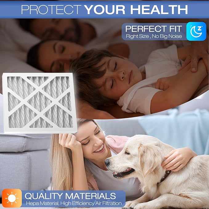 2 Pack PN07126 Dehumidifier Filter Replacement Compatible with sanidry Sedona dehumidifier Filter PN07126 MERV 13, Pn07126 Filter Help Provide a Healthier Indoor Environment for Your Family
