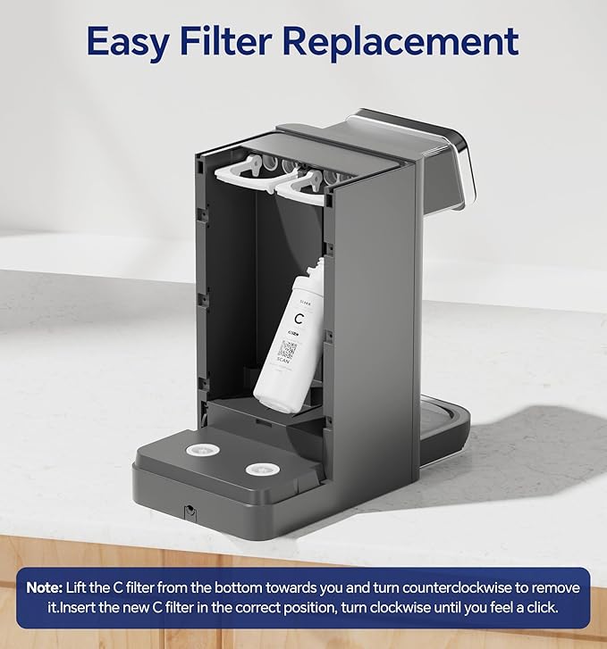 Stokk E1 Countertop Reverse Osmosis System C Replacement Filter(RE1-C), Compatible with E1 & T1-Lite Series (NOT Compatible with T1), 6–12 Month Lifespan