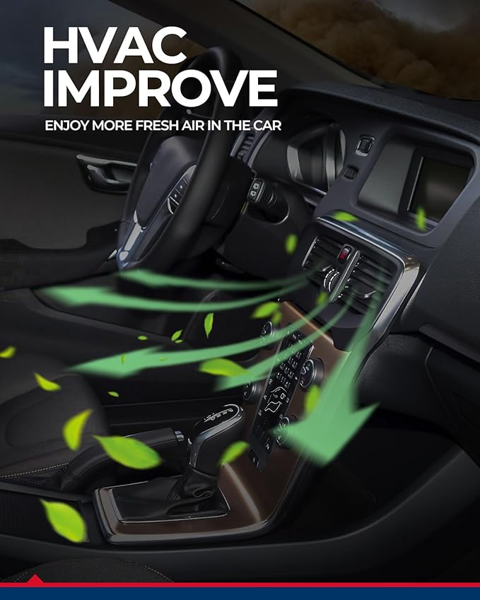 KAX Premium Cabin Air Filter with Dual Active Carbon, CF8392A Replacement for Chevrolet Impala 2000-2013, Buick Century, Pontiac Grand Prix, LaCrosse, Monte Carlo, Impala Limited, Regal, Intrigue