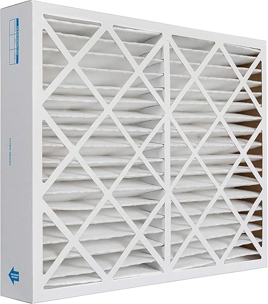 Aerostar 16x25x4 MERV 8 Air Filter, 2 Count, ACTUAL SIZE (15.50 x 24.50 x 3.75) HVAC, Furnace Filter for Allergies, Dust, Pet Dander & Smoke (MPR 1500 / FPR 10) Fits Lennox & Honeywell Devices