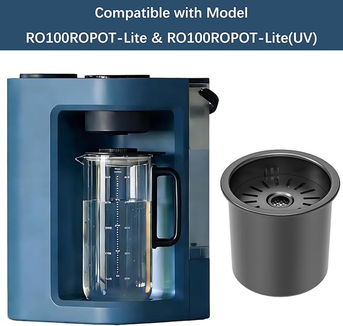 ROPOT-Lite Mineral Filter Compatible with Bluevua RO100ROPOT-Lite RO100ROPOT-Lite(UV) Alkaline Remineralization Filter (1 Pack)