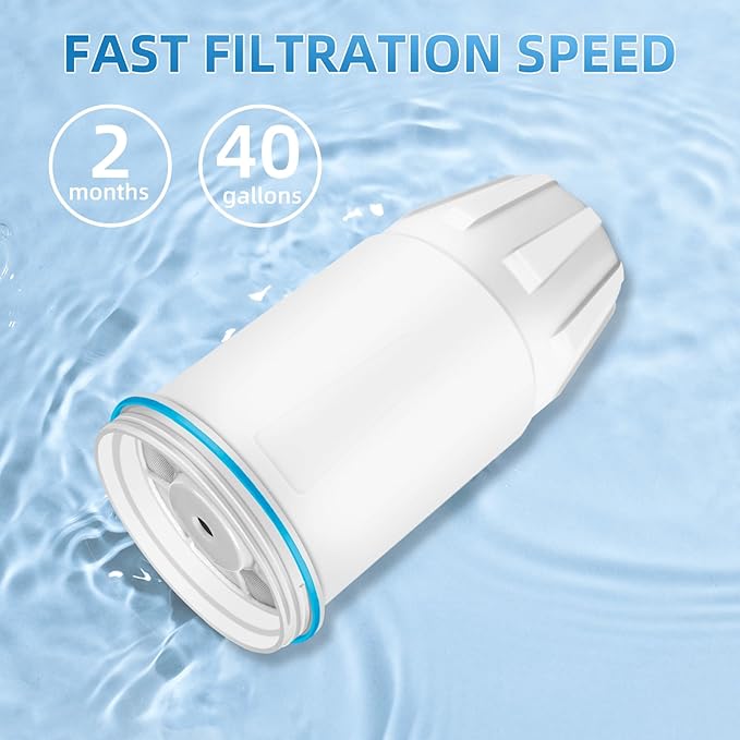 Water Filter Replacement for ZERO Filters Pitchers and Dispensers, 4 Pack Water Filters Replacement ZR-001 ZR-017 ZR-004 ZP010, 5-Multi-Stage Filter System Reduce Lead, Chromium,TDS by APPLIANCEMENTS