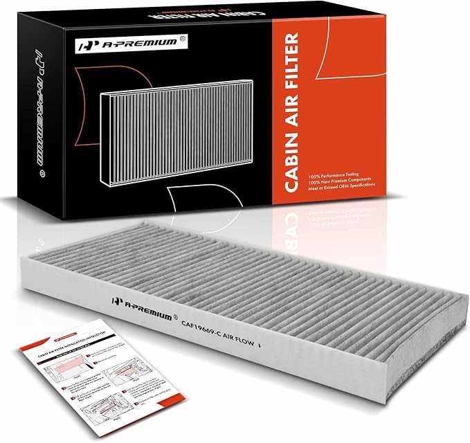 A-Premium Cabin Air Filter Compatible with Volkswagen ID.4 2021 2022 2023, BATTERY EV, Replace# 1EA819669