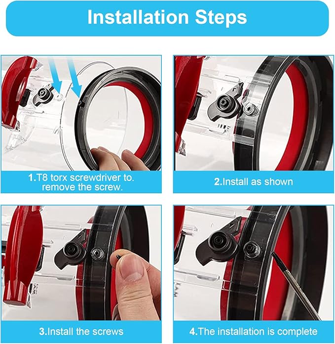 Dust Bin Bucket Top Fixed Sealing Ring for Dyson V11 V15 SV14 SV15 SV22 Vacuum Cleaner Replacement Repair Part Accessories