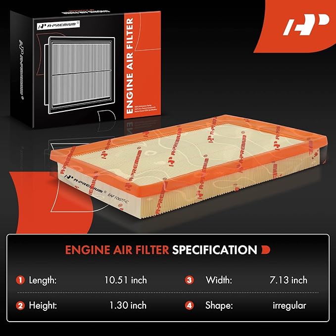 A-Premium 2 Pack Engine Air Filter Compatible with Toyota RAV4 2013-2018, Avalon 2013-2019, Camry 2012-2017 & Lexus ES300h 2013-2018, HS250h 2010-2012, LS460 2007-2017, LS600h 08-16