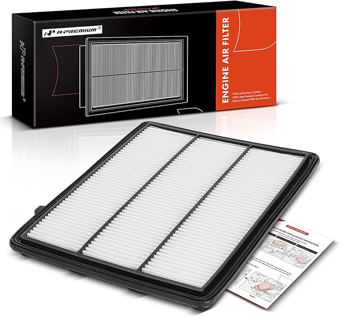 A-Premium Engine Air Filter Compatible with Infiniti QX50 2019-2023, QX55 2022-2024, 2.0L, Replace# 16546-5NA1C, 165465NA1C