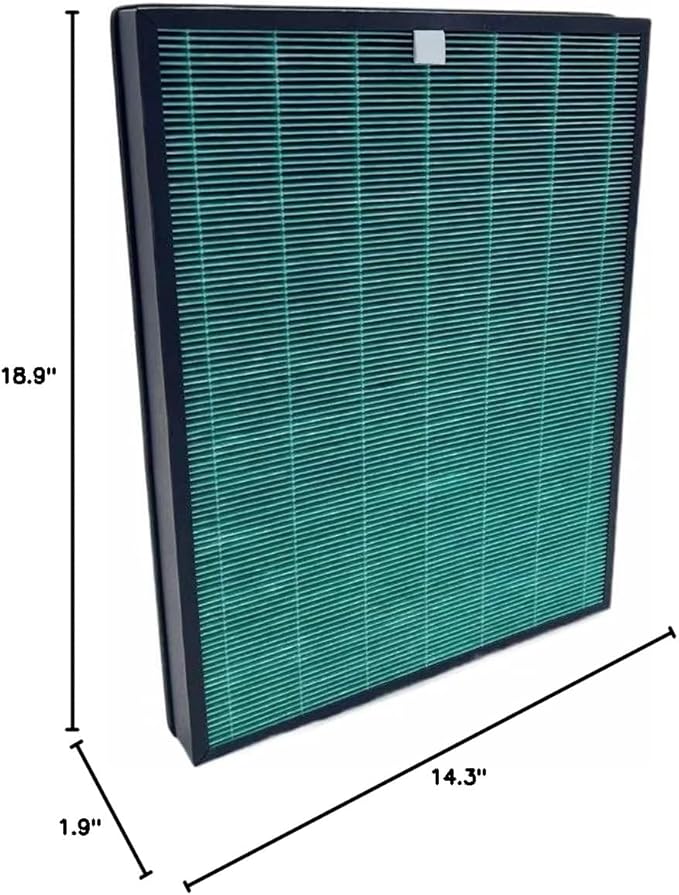 1 PACK Replacement H13 True he-pa Filter Compatible with Coway Airmega 240/230 Air Purifier,Coway Air Purifier (AP-1821F) Part # 3111151，3-Stage Filtration.