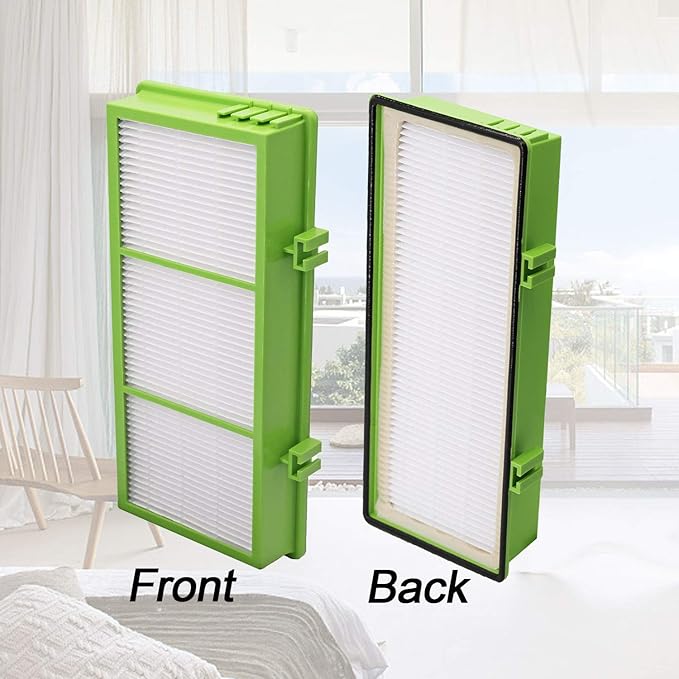 Filter Compatible with Holmes Aer1 Series, Replacement Parts # HAPF300AH-U4R, HAP242-NUC (4 True Replacement + 8 Booster Pre-Filter)