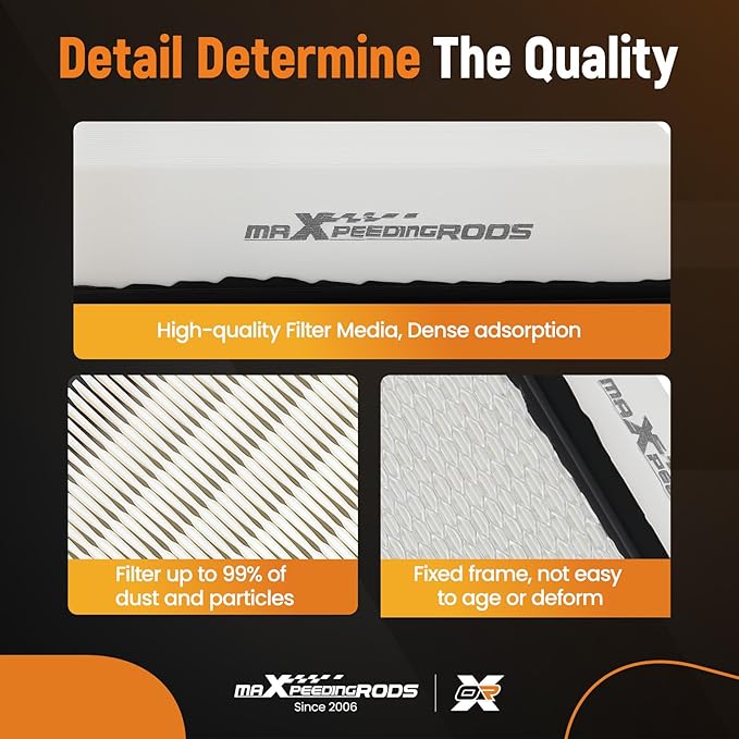 maXpeedingrods CA10755 Engine Air Filter for Lexus ES350, RX350, RX350L, for Toyota Avalon, Camry, Sienna, Tacoma, Highlander, for Jeep Grand Cherokee and Dodge Durango