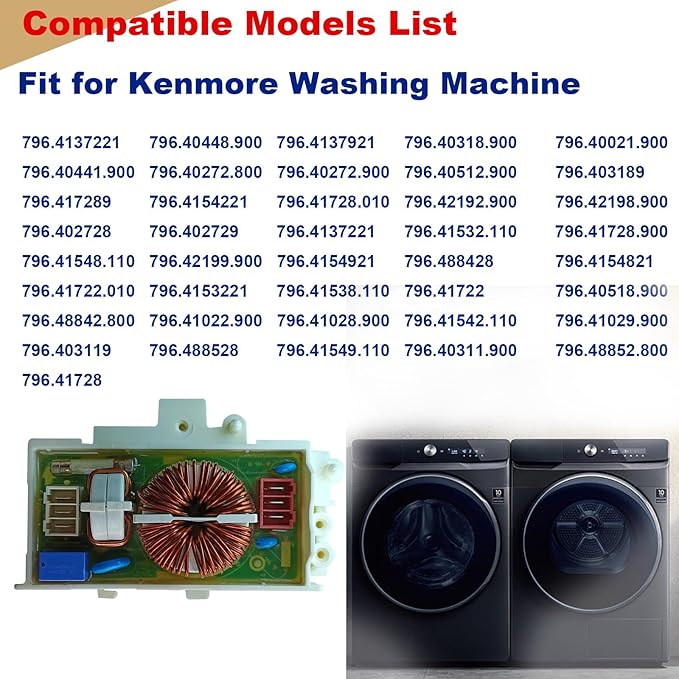 Upgrade 6201EC1006T Noise Filter Assembly Fits for LG kenmore Washing Machine & Dishwasher