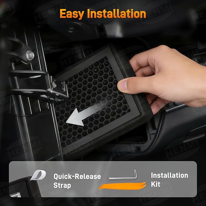 HEPA Cabin Air Filter Replacement for Tesla Model 3 & Model Y (2-Pack) - with Easy Installation Tools